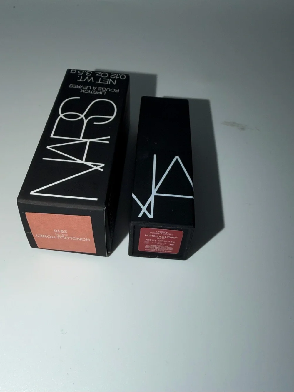 Nars Satin Lipstick HONOLULU HONEY 2918 Full Size 0.12 Oz. / 3.5 g - In Box